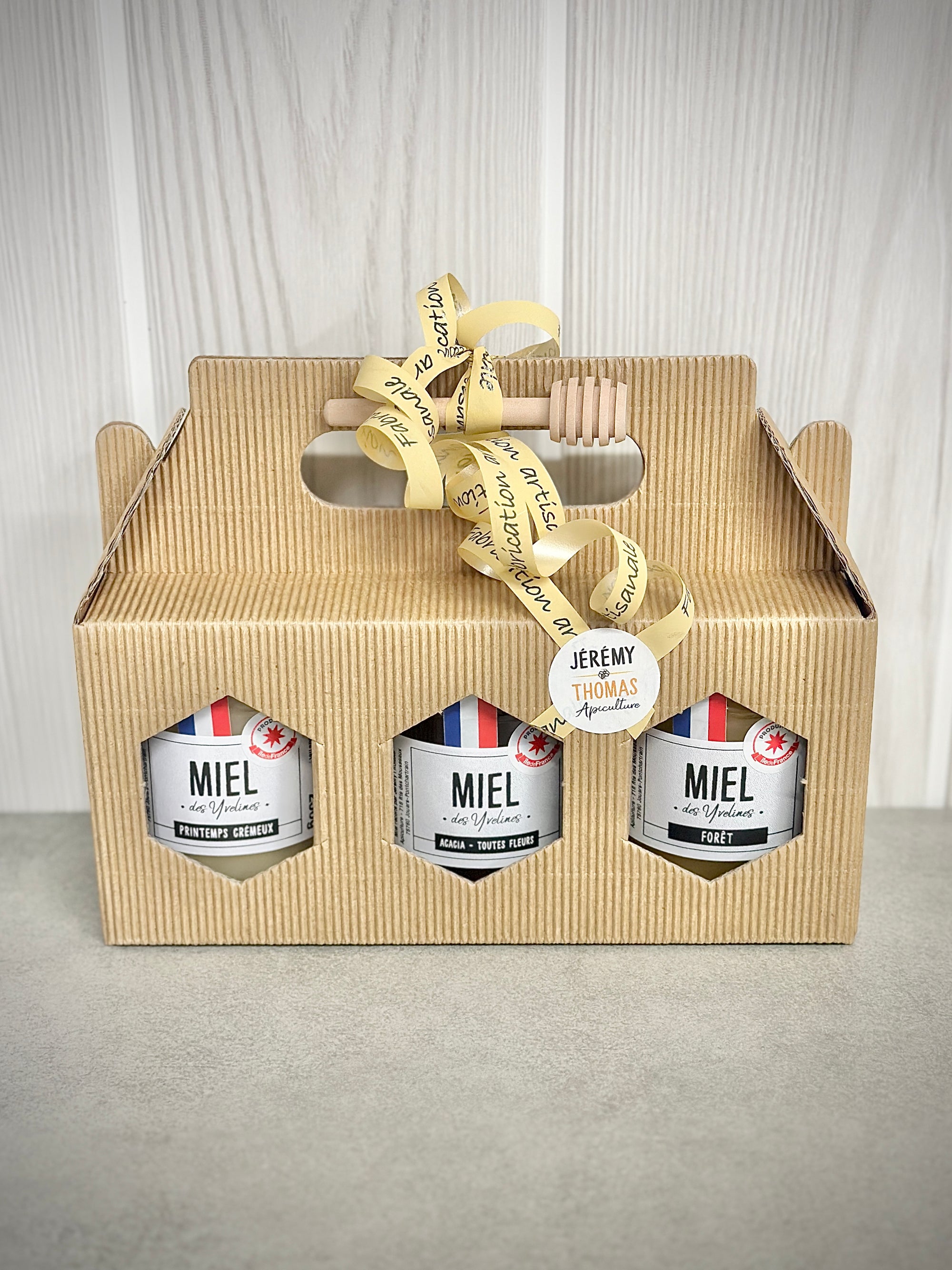 Coffret trio de miels - 3x 250g